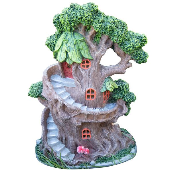 Arlmont & Co. VP Home Enchanted Treehouse Solar Light For Home And